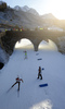 Andreas Birnbacher of Germany skiing in the Men relay race of IBU Biathlon World Cup in Hochfilzen, Austria. Men relay race of IBU Biathlon World cup was held on Sunday, 13th of December 2015 in Hochfilzen, Austria.

