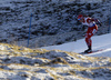 Henrik LAbee-Lund of Norway skiing in the Men relay race of IBU Biathlon World Cup in Hochfilzen, Austria. Men relay race of IBU Biathlon World cup was held on Sunday, 13th of December 2015 in Hochfilzen, Austria.
