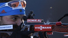 Anton Shipulin of Russia shooting in the Men relay race of IBU Biathlon World Cup in Hochfilzen, Austria. Men relay race of IBU Biathlon World cup was held on Sunday, 13th of December 2015 in Hochfilzen, Austria.
