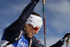 Karin Oberhofer of Italy skiing during the Women relay race of IBU Biathlon World Cup in Hochfilzen, Austria. Women relay race of IBU Biathlon World cup was held on Sunday, 13th of December 2015 in Hochfilzen, Austria.
