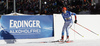 Annukka Siltakorpi of Finland skiing during the Women relay race of IBU Biathlon World Cup in Hochfilzen, Austria. Women relay race of IBU Biathlon World cup was held on Sunday, 13th of December 2015 in Hochfilzen, Austria.

