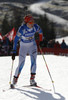 Annukka Siltakorpi of Finland skiing during the Women relay race of IBU Biathlon World Cup in Hochfilzen, Austria. Women relay race of IBU Biathlon World cup was held on Sunday, 13th of December 2015 in Hochfilzen, Austria.
