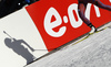 Olga Podchufarova of Russia skiing during the Women relay race of IBU Biathlon World Cup in Hochfilzen, Austria. Women relay race of IBU Biathlon World cup was held on Sunday, 13th of December 2015 in Hochfilzen, Austria.
