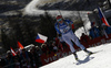Sanna Markkanen of Finland skiing during the Women relay race of IBU Biathlon World Cup in Hochfilzen, Austria. Women relay race of IBU Biathlon World cup was held on Sunday, 13th of December 2015 in Hochfilzen, Austria.
