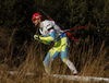 Jakov Fak of Slovenia skiing during the Men relay race of IBU Biathlon World Cup in Hochfilzen, Austria. Men relay race of IBU Biathlon World cup was held on Sunday, 13th of December 2015 in Hochfilzen, Austria.
