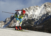 Jakov Fak of Slovenia skiing during the Men relay race of IBU Biathlon World Cup in Hochfilzen, Austria. Men relay race of IBU Biathlon World cup was held on Sunday, 13th of December 2015 in Hochfilzen, Austria.
