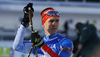 Mikael Koivunen of Finland during zeroing before start of the Men sprint race of IBU Biathlon World Cup in Pokljuka, Slovenia. Men sprint race of IBU Biathlon World cup was held on Thursday, 17th of December 2015 in Pokljuka, Slovenia.
