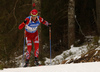 Second placed Ole Einar Bjoerndalen of Norway skiing during the Men sprint race of IBU Biathlon World Cup in Pokljuka, Slovenia. Men sprint race of IBU Biathlon World cup was held on Thursday, 17th of December 2015 in Pokljuka, Slovenia.
