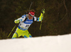 Klemen Bauer of Slovenia skiing during the Men sprint race of IBU Biathlon World Cup in Pokljuka, Slovenia. Men sprint race of IBU Biathlon World cup was held on Thursday, 17th of December 2015 in Pokljuka, Slovenia.

