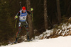 Arnd Peiffer of Germany skiing during the Men sprint race of IBU Biathlon World Cup in Pokljuka, Slovenia. Men sprint race of IBU Biathlon World cup was held on Thursday, 17th of December 2015 in Pokljuka, Slovenia.
