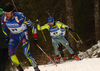 Ted Armgren of Sweden skiing during the Men sprint race of IBU Biathlon World Cup in Pokljuka, Slovenia. Men sprint race of IBU Biathlon World cup was held on Thursday, 17th of December 2015 in Pokljuka, Slovenia.
