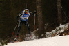 Jeremy Finello of Switzerland skiing during the Men sprint race of IBU Biathlon World Cup in Pokljuka, Slovenia. Men sprint race of IBU Biathlon World cup was held on Thursday, 17th of December 2015 in Pokljuka, Slovenia.
