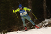 Ted Armgren of Sweden skiing during the Men sprint race of IBU Biathlon World Cup in Pokljuka, Slovenia. Men sprint race of IBU Biathlon World cup was held on Thursday, 17th of December 2015 in Pokljuka, Slovenia.
