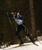 Ivan Joller of Switzerland skiing during the Men sprint race of IBU Biathlon World Cup in Pokljuka, Slovenia. Men sprint race of IBU Biathlon World cup was held on Thursday, 17th of December 2015 in Pokljuka, Slovenia.
