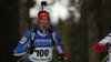 Mikael Koivunen of Finland skiing during the Men sprint race of IBU Biathlon World Cup in Pokljuka, Slovenia. Men sprint race of IBU Biathlon World cup was held on Thursday, 17th of December 2015 in Pokljuka, Slovenia.
