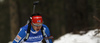 Mikael Koivunen of Finland skiing during the Men sprint race of IBU Biathlon World Cup in Pokljuka, Slovenia. Men sprint race of IBU Biathlon World cup was held on Thursday, 17th of December 2015 in Pokljuka, Slovenia.
