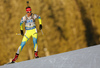 Teja Gregorin of Slovenia skiing in the Women sprint race of IBU Biathlon World Cup in Pokljuka, Slovenia. Women sprint race of IBU Biathlon World cup was held on Friday, 18th of December 2015 in Pokljuka, Slovenia.
