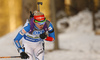 Mari Laukkanen of Finland skiing in the Women sprint race of IBU Biathlon World Cup in Pokljuka, Slovenia. Women sprint race of IBU Biathlon World cup was held on Friday, 18th of December 2015 in Pokljuka, Slovenia.
