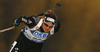 Irene Cadurisch of Switzerland skiing in the Women sprint race of IBU Biathlon World Cup in Pokljuka, Slovenia. Women sprint race of IBU Biathlon World cup was held on Friday, 18th of December 2015 in Pokljuka, Slovenia.
