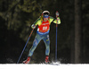 Daniel Gustavsson of Sweden skiing in the Men pursuit race of IBU Biathlon World Cup in Pokljuka, Slovenia. Men pursuit race of IBU Biathlon World cup was held on Saturday, 19th of December 2015 in Pokljuka, Slovenia.

