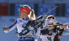 Kaisa Makarainen of Finland during zeroing before start of Women pursuit race IBU Biathlon World Cup in Pokljuka, Slovenia. Women pursuit race of IBU Biathlon World cup was held on Saturday, 19th of December 2015 in Pokljuka, Slovenia.
