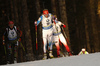Kaisa Makarainen of Finland skiing during the Women pursuit race of IBU Biathlon World Cup in Pokljuka, Slovenia. Women pursuit race of IBU Biathlon World cup was held on Saturday, 19th of December 2015 in Pokljuka, Slovenia.
