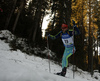 Dmytro Pidruchnyi of Ukraine skiing in the Men mass start race of IBU Biathlon World Cup in Pokljuka, Slovenia. Men mass start race of IBU Biathlon World cup was held on Sunday, 20th of December 2015 in Pokljuka, Slovenia.
