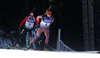 Evgeniy Garanichev of Russia skiing in the Men mass start race of IBU Biathlon World Cup in Pokljuka, Slovenia. Men mass start race of IBU Biathlon World cup was held on Sunday, 20th of December 2015 in Pokljuka, Slovenia.
