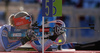 Kaisa Makarainen of Finland during zeroing before start of the Women mass start race of IBU Biathlon World Cup in Pokljuka, Slovenia. Women mass start race of IBU Biathlon World cup was held on Sunday, 20th of December 2015 in Pokljuka, Slovenia.
