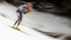 Maren Hammerschmidt of Germany skiing in the Women mass start race of IBU Biathlon World Cup in Pokljuka, Slovenia. Women mass start race of IBU Biathlon World cup was held on Sunday, 20th of December 2015 in Pokljuka, Slovenia.
