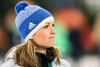 Ex-Biathletin Magdalena Neuner during the IBU Biathlon World Cup at Veltins Arena in Gelsenkirchen, Germany on 2015/12/28.
