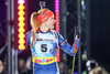 Gabriela Soukalova (Czech) during the IBU Biathlon World Cup at Veltins Arena in Gelsenkirchen, Germany on 2015/12/28.
