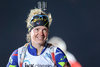 Marie Dorin-Habert (France) during the IBU Biathlon World Cup at Veltins Arena in Gelsenkirchen, Germany on 2015/12/28.
