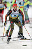 Franziska Hildebrand (Germany) during the IBU Biathlon World Cup at Veltins Arena in Gelsenkirchen, Germany on 2015/12/28.
