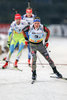 Erik Lesser (Germany) during the IBU Biathlon World Cup at Veltins Arena in Gelsenkirchen, Germany on 2015/12/28.
