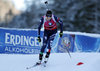 Dorothea Wierer during women 15 km individual of Rubolding BMW IBU Biathlon World Cup at the Biathlonarena in Ruhpolding, Germany on 2016/01/14. 
