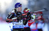 Miriam Goessner during women 15 km individual of Rubolding BMW IBU Biathlon World Cup at the Biathlonarena in Ruhpolding, Germany on 2016/01/14. 
