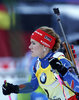 Gabriela Soukalova during women 15 km individual of Rubolding BMW IBU Biathlon World Cup at the Biathlonarena in Ruhpolding, Germany on 2016/01/14. 
