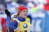 Gabriela Soukalova during women 15 km individual of Rubolding BMW IBU Biathlon World Cup at the Biathlonarena in Ruhpolding, Germany on 2016/01/14. 
