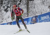 Laura Dahlmeier during Women 12,5 km Mass Start of Ruhpolding BMW IBU Biathlon World Cup at the Biathlonarena in Ruhpolding, Germany on 2016/01/16.
