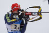 Valj Semerenko during Ladies Relay of Rubolding BMW IBU Biathlon World Cup at the Biathlonarena in Ruhpolding, Germany on 2016/01/17.
