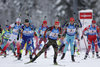 Karolin Horcher (mitte) und Iryna Dzhima (rechts) during Ladies Relay of Rubolding BMW IBU Biathlon World Cup at the Biathlonarena in Ruhpolding, Germany on 2016/01/17.
