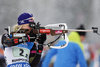 Miriam Goessner during Ladies Relay of Rubolding BMW IBU Biathlon World Cup at the Biathlonarena in Ruhpolding, Germany on 2016/01/17.
