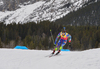 Martin Fourcade of France  during men sprint race of IBU Biathlon World Cup in Canmore, Alberta, Canada. Men sprint race of IBU Biathlon World cup was held in Canmore, Alberta, Canada, on Thursday, 4th of February 2016.
