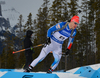 Tuomas Gronman of Finland during men sprint race of IBU Biathlon World Cup in Canmore, Alberta, Canada. Men sprint race of IBU Biathlon World cup was held in Canmore, Alberta, Canada, on Thursday, 4th of February 2016.
