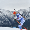 Ahti Toivanen of Finland during men sprint race of IBU Biathlon World Cup in Canmore, Alberta, Canada. Men sprint race of IBU Biathlon World cup was held in Canmore, Alberta, Canada, on Thursday, 4th of February 2016.
