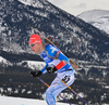 Tuomas Gronman of Finland during men sprint race of IBU Biathlon World Cup in Canmore, Alberta, Canada. Men sprint race of IBU Biathlon World cup was held in Canmore, Alberta, Canada, on Thursday, 4th of February 2016.
