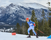 Ahti Toivanen of Finland during men sprint race of IBU Biathlon World Cup in Canmore, Alberta, Canada. Men sprint race of IBU Biathlon World cup was held in Canmore, Alberta, Canada, on Thursday, 4th of February 2016.
