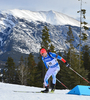 Matti Hakala of Finland during men sprint race of IBU Biathlon World Cup in Canmore, Alberta, Canada. Men sprint race of IBU Biathlon World cup was held in Canmore, Alberta, Canada, on Thursday, 4th of February 2016.
