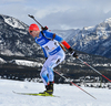 Matti Hakala of Finland during men sprint race of IBU Biathlon World Cup in Canmore, Alberta, Canada. Men sprint race of IBU Biathlon World cup was held in Canmore, Alberta, Canada, on Thursday, 4th of February 2016.
